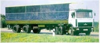 седельный тягач МАЗ-64221,64224: размеры / габариты, грузоподъёмность и другие характеристики